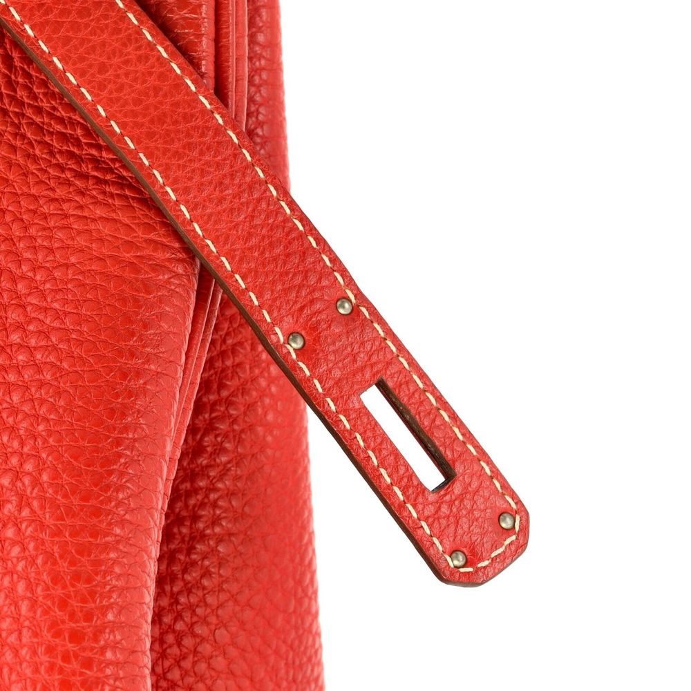 Hermes Birkin Handbag Sanguine Togo #78160H11B - Picture 8 of 8